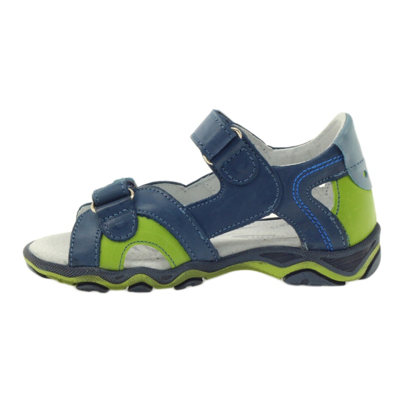 Sandals On Velcro Ren But 3277 denim blue green 2