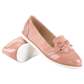 Super Me Casual Pink Loafers 1