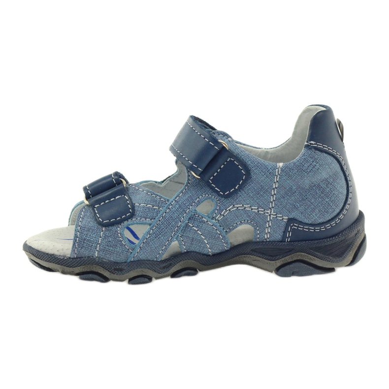 Sandals With Velcro Ren But 3053 jeans blue 2