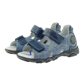 Sandals With Velcro Ren But 3053 jeans blue 4