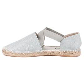 McKey Silver espadrilles grey 1