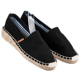 McKey Comfortable black espadrilles 1