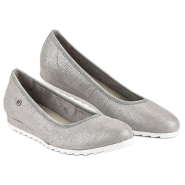 Filippo Ladies' gray ballerinas grey 1