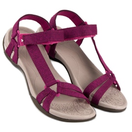 American Club Casual american sandals pink 2