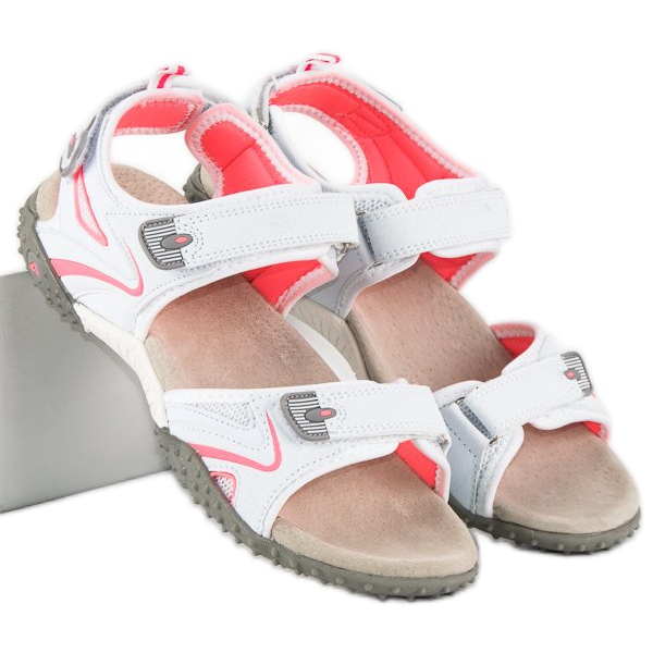 American Club Sporty american sandals white 1