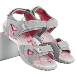 American Club Comfortable american women's sandals grey 1 American Club Comfortable american women's sandals grey 1