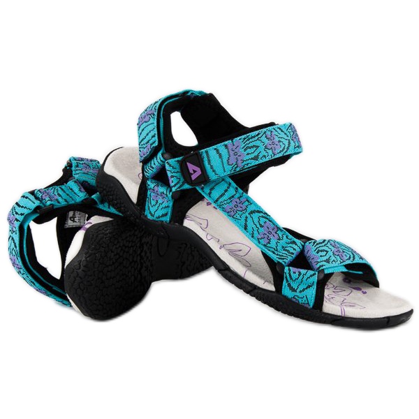 American Club Textile Sandals With American Velcro blue 2