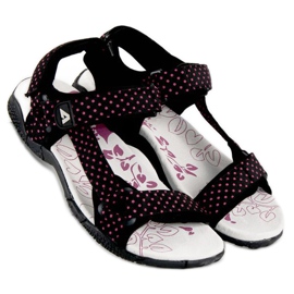 American Club Textile velcro american sandals black 2 American Club Textile velcro american sandals black 2