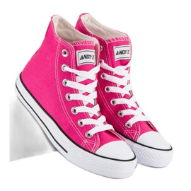Andy Z Classic sneakers above the ankle pink 2