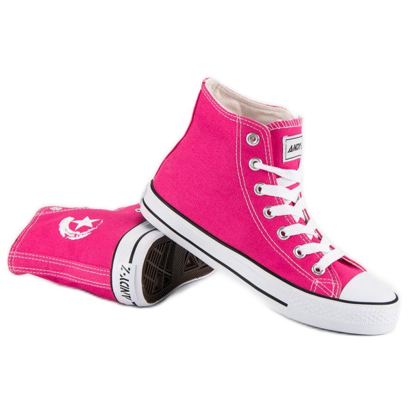 Andy Z Classic sneakers above the ankle pink 1 Andy Z Classic sneakers above the ankle pink 1