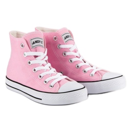 Andy Z Classic sneakers above the ankle pink 1 Andy Z Classic sneakers above the ankle pink 1