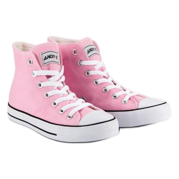 Andy Z Classic sneakers above the ankle pink