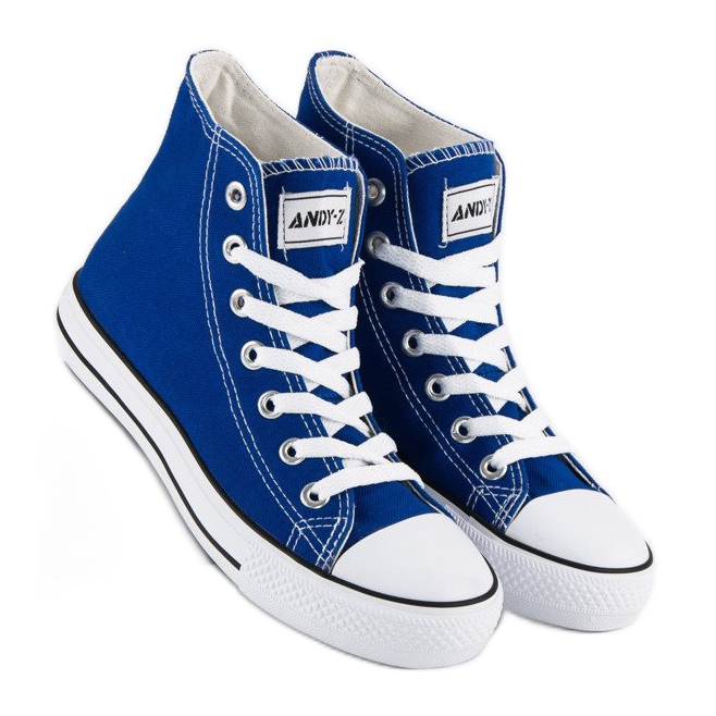 Andy Z Classic sneakers above the ankle blue 2 Andy Z Classic sneakers above the ankle blue 2