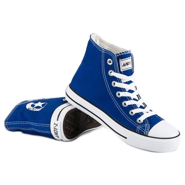 Andy Z Classic sneakers above the ankle blue 1 Andy Z Classic sneakers above the ankle blue 1