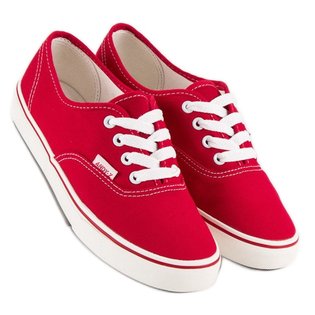 Andy Z Red sneakers 2