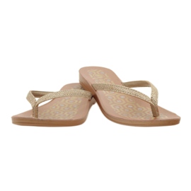 INBLU IR063 golden flip-flops 3