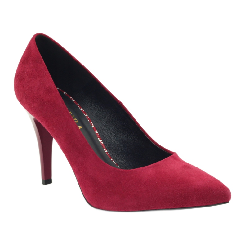 Pumps Badura 2593 cherry red 1