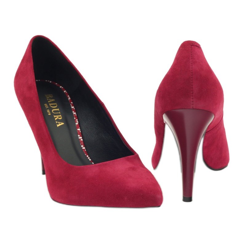 Pumps Badura 2593 cherry red 3