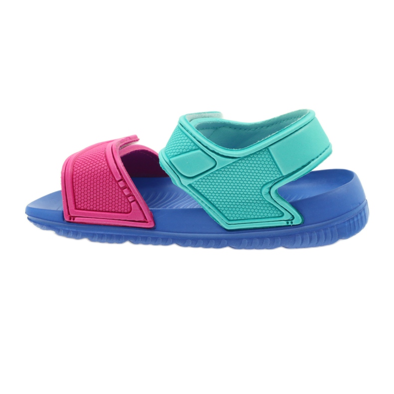 American Club blue children's sandals for the water green pink 2 American Club blue children's sandals for the water green pink 2