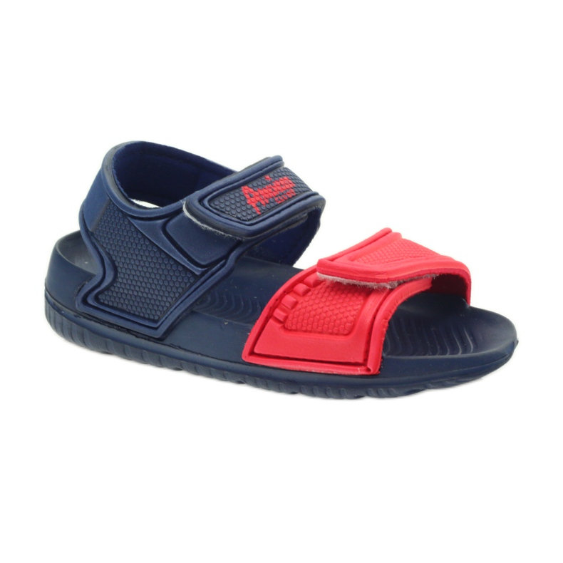 American Club American sandals children's water shoes red navy blue 1