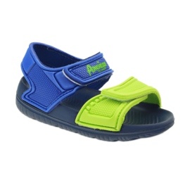 American Club American water sandals blue green 1