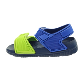 American Club American water sandals blue green 2