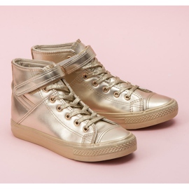 Seastar High lace-up sneakers yellow 1