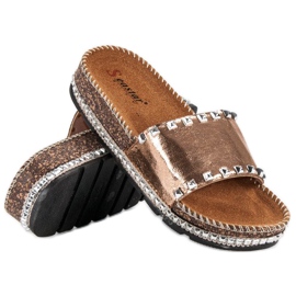 Seastar Stylish women's slippers pink 2