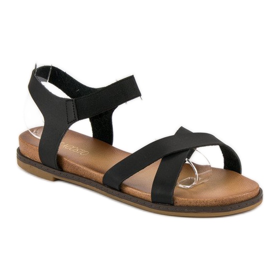 Nio Nio Ladies' black sandals 1