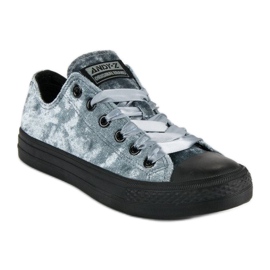 Andy Z Gray velor sneakers grey 1