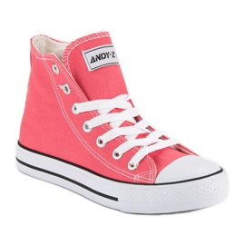 Andy Z Classic sneakers above the ankle pink 1 Andy Z Classic sneakers above the ankle pink 1
