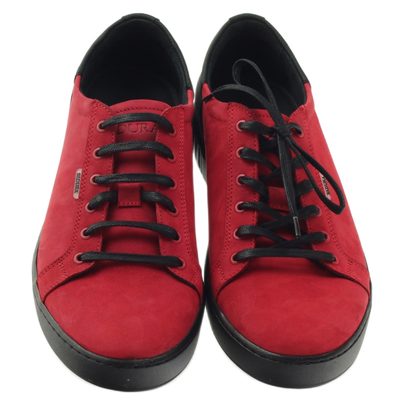 Badura 3356 red sports shoes black 4