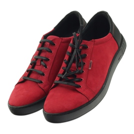 Badura 3356 red sports shoes black 5