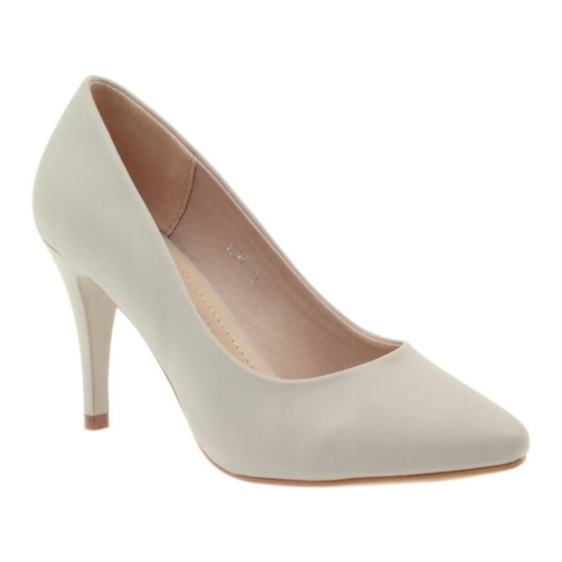 Sergio Leone Pumps On A Pin 1399 Light Gray grey 1 Sergio Leone Pumps On A Pin 1399 Light Gray grey 1