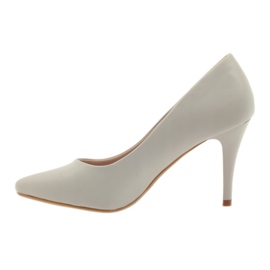 Sergio Leone Pumps On A Pin 1399 Light Gray grey 2 Sergio Leone Pumps On A Pin 1399 Light Gray grey 2
