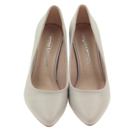 Sergio Leone Pumps On A Pin 1399 Light Gray grey 4 Sergio Leone Pumps On A Pin 1399 Light Gray grey 4