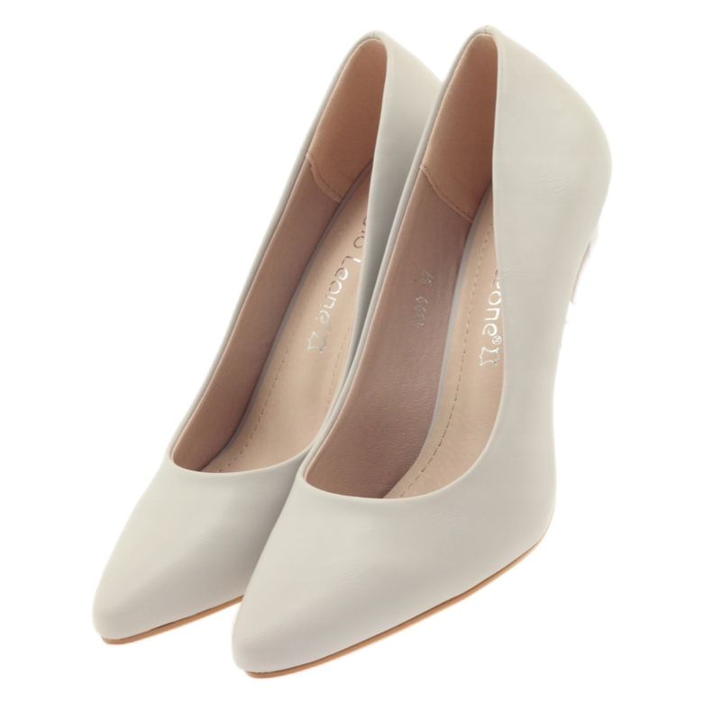 Sergio Leone Pumps On A Pin 1399 Light Gray grey 5