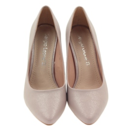 Sergio Leone Pumps On A Pin 1399 Powder Pink 5 Sergio Leone Pumps On A Pin 1399 Powder Pink 5