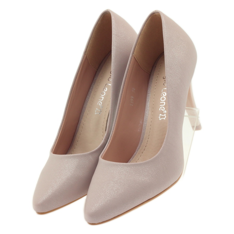Sergio Leone Pumps On A Pin 1399 Powder Pink 6 Sergio Leone Pumps On A Pin 1399 Powder Pink 6