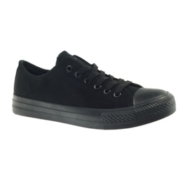 DK Black sneakers tied 1