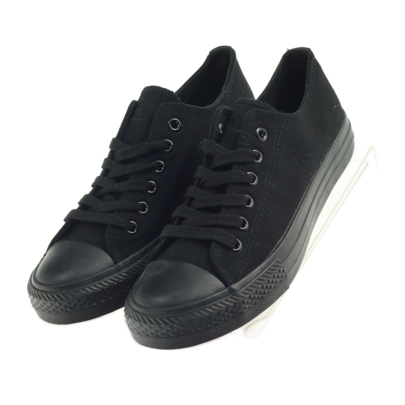 DK Black sneakers tied 5 DK Black sneakers tied 5