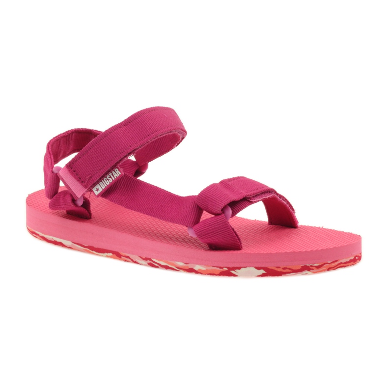 Women's foam sandals Big Star fuchsia pink 1