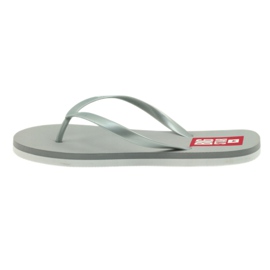 Big star women's flip -flops 274a130 gray grey 2