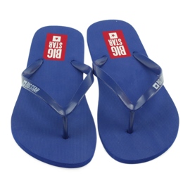 Big star women's flip -flops 274a128 navy blue 3