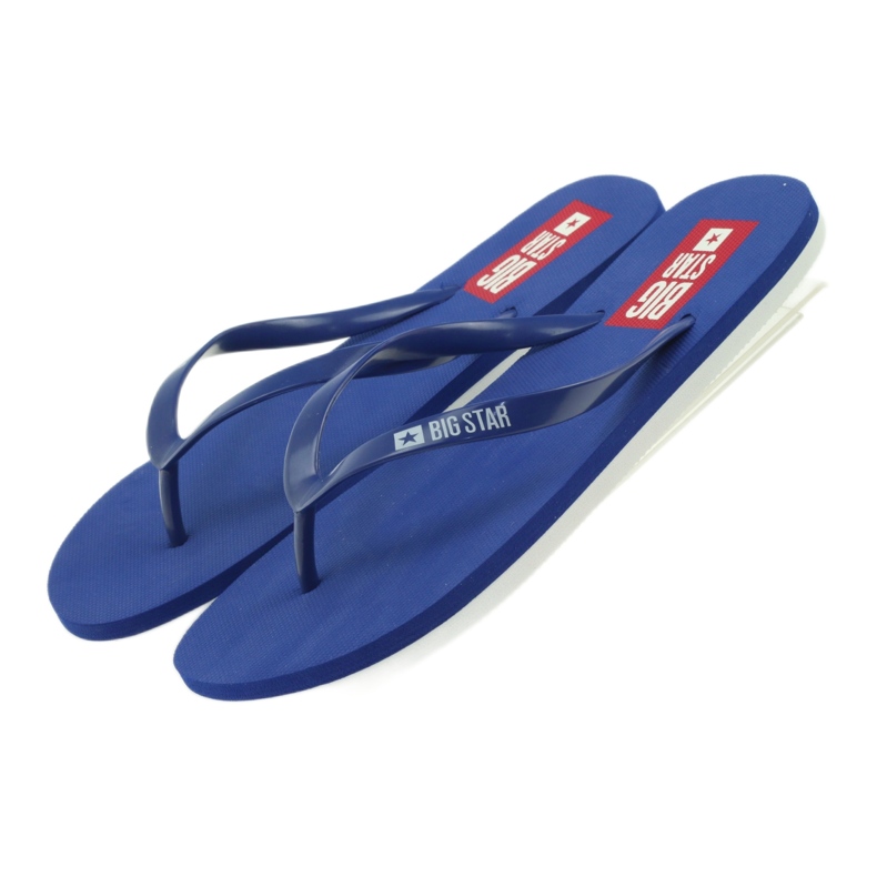 Big star women's flip -flops 274a128 navy blue 4