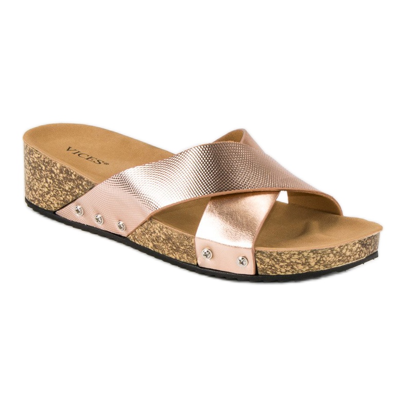 Stylish vices slippers pink 1