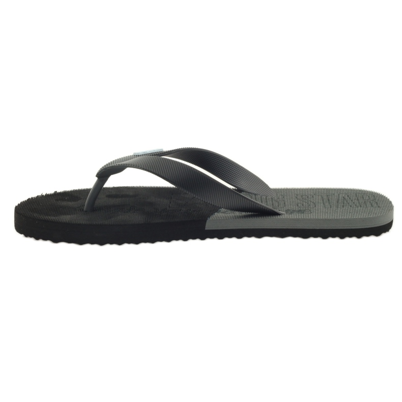 Black Big Star 174422 flip-flops grey 2