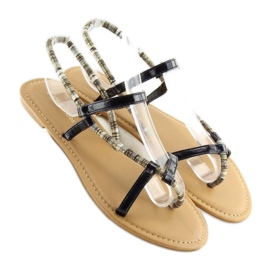 Black sandals 5130 black 2