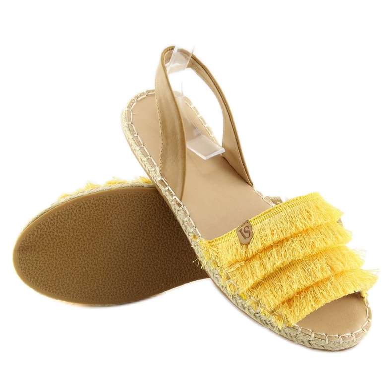 Caribbean style Espadrilles yellow 8413 Yellow 1