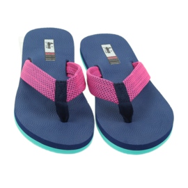 American Club American 1607 pink flip-flops 3